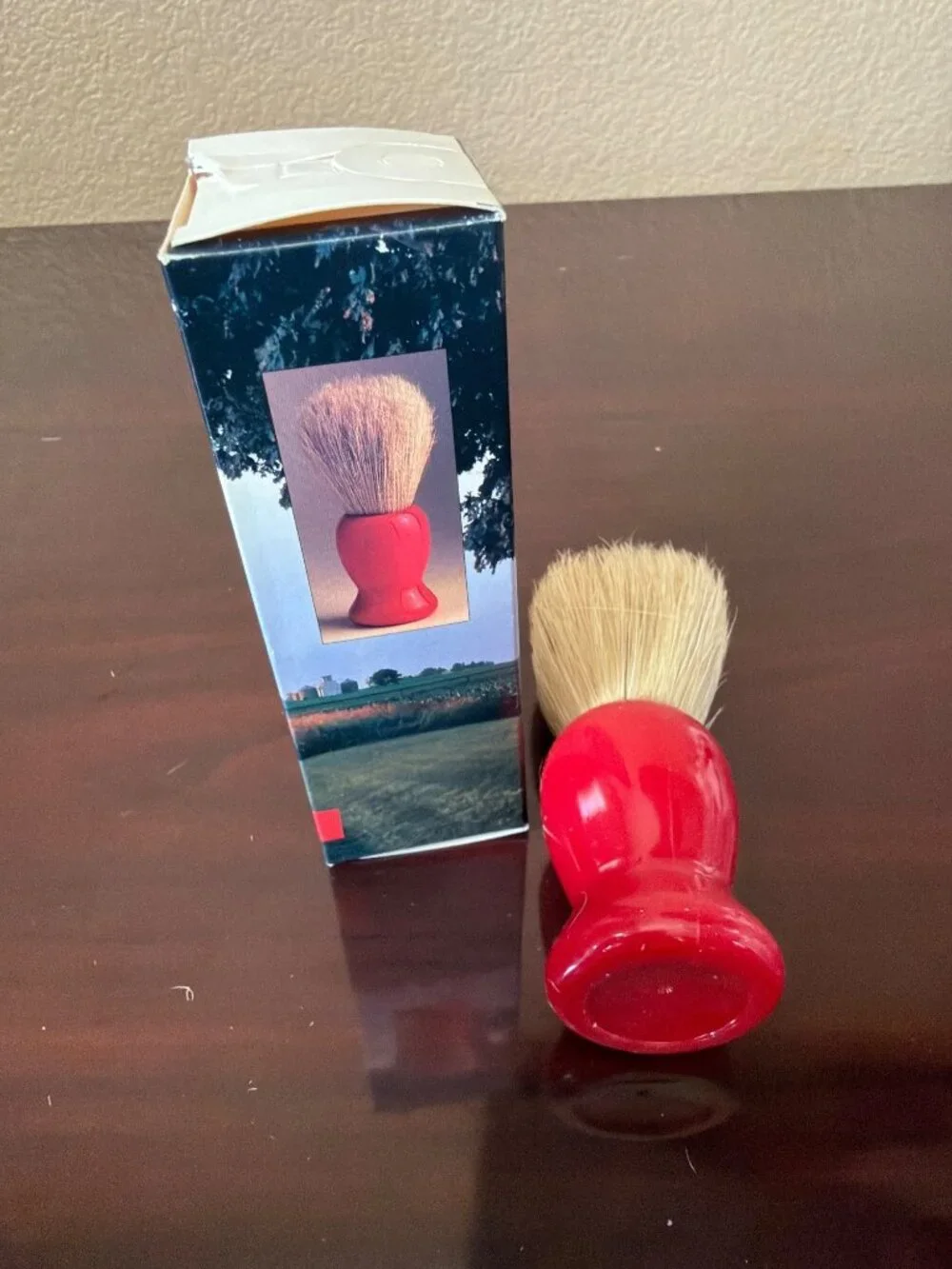 Lot of 6 Vintage Shaving Brush Burma-Shave NOS Barber Wet Shave Boar Bristle